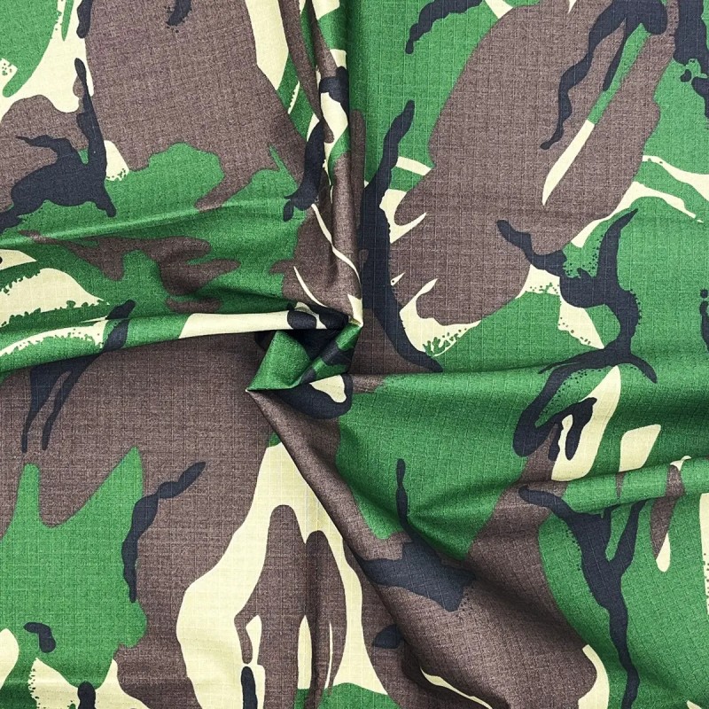 Wholesale Ripstop Anti-infrared Forest Woodland Camouflage Fabric