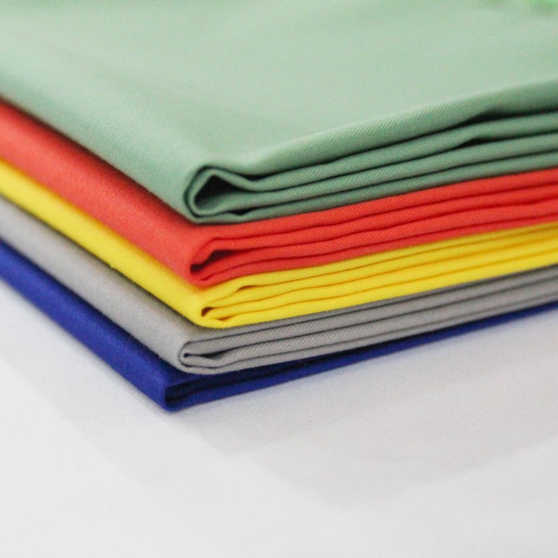 Polyester Cotton Spandex Elastic Fabric
