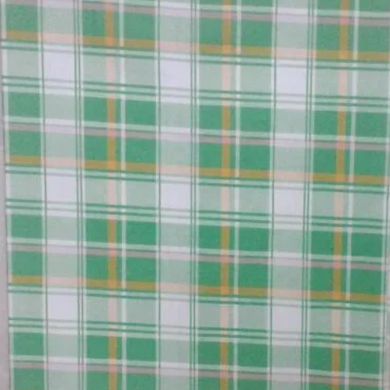 Custom Design Pattern 100%Cotton Stripes Plaid Printed Fabric