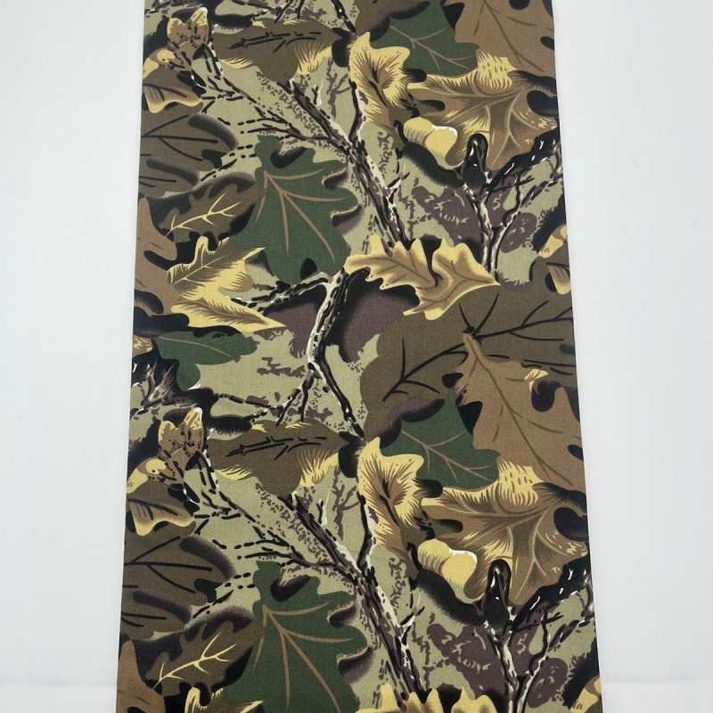 Custom Design Polyester Cotton Peach Twill Realtree Leaves Camouflage Fabric